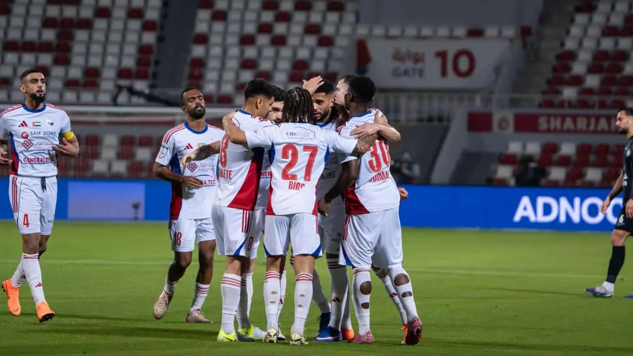 تشكيل الشارقة اليوم ضد ناساف كارشي بدوري أبطال آسيا